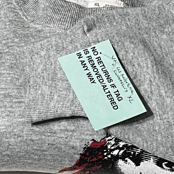 Vtg 80’s 1986 Original Les Miserables Broadway Mens XL Sweatshirt FOTL Gray - Picture 7 of 11